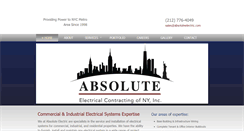 Desktop Screenshot of absoluteelectric.com